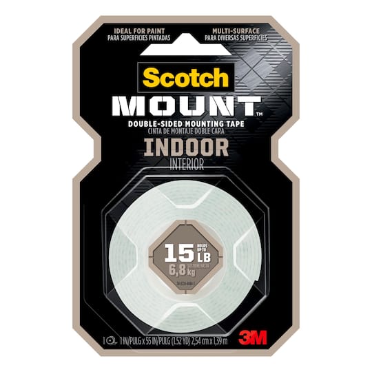 Scotch® Mount™ Indoor Double-Sided Mounting Tape